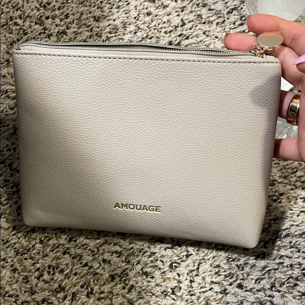 Amouage Beige Cosmetic Bag